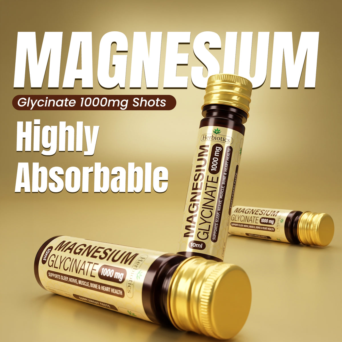 Magnesium Glycinate 1000 mg Shots